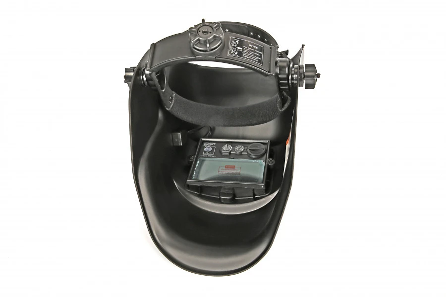 HBM Automatische Lashelm Model 13 - Rode Vlammen 3 HBM Automatische Lashelm Model 13 - Rode Vlammen - Afbeelding 3