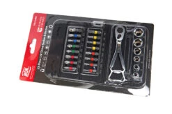 AOK 23 Delige Professionele ¼” Doppenset En Bitset Met Ratel In Handige Opbergetui 15 AOK 23 Delige Professionele ¼” Doppenset En Bitset Met Ratel In Handige Opbergetui -Werkplaats Gereedschap Serie hbm 4161.jpg 1200x600 a9e0bebc88