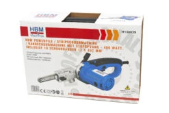 HBM Powerfile / Stripschuurmachine / Bandschuurmachine Met Stofopvang - 400 Watt. Inclusief 10 Schuurbanden -Werkplaats Gereedschap Serie hbm 421 38.jpg 1200x600 f1b2eebc88