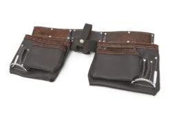 HBM Professionele Dubbele Gereedschapsriem / Spijkerschort Van Olie Gelooid Leer -Werkplaats Gereedschap Serie hbm 445 12.jpg 1200x600 ed7a4ebc88