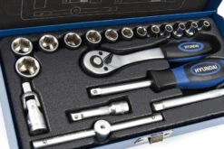 Hyundai 20 Delige 1/4" Dopsleutel Set CrV -Werkplaats Gereedschap Serie hbm 445 8.jpg 1200x600 f5f95ebc88