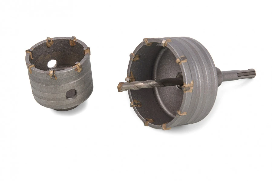 HBM 2 Delige Gatzagenset, Dozenborenset 60 - 80mm Met SDS Opname 3 HBM 2 Delige Gatzagenset, Dozenborenset 60 - 80mm Met SDS Opname - Afbeelding 3