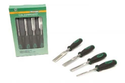 Mannesmann 4 Delige Houtsteekbeitelset - 66100