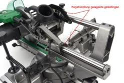 HiKOKI C8FSHG WAZ 1100 Watt Radiaalzaag, Afkortzaag, Trekzaag -Werkplaats Gereedschap Serie hbm 504b.jpg 1200x600 46ac7ebc88