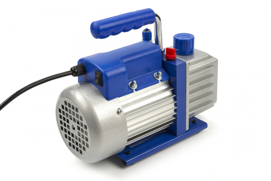 HBM Vacuümpomp 1 Traps Met 2 Voudige Manometerset 60 Liter Per Minuut 6 HBM Vacuümpomp 1 Traps Met 2 Voudige Manometerset 60 Liter Per Minuut - Afbeelding 6