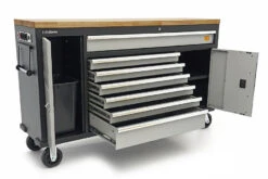 HBM Gereedschapswagen Met Houten Werkblad - 168 Cm - Grijs 18 HBM Gereedschapswagen Met Houten Werkblad - 168 Cm - Grijs -Werkplaats Gereedschap Serie hbm 519 2.jpg 1200x600 14e61ebc88