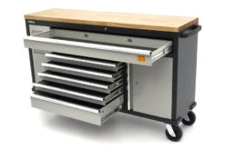 HBM Gereedschapswagen Met Houten Werkblad - 168 Cm - Grijs 21 HBM Gereedschapswagen Met Houten Werkblad - 168 Cm - Grijs -Werkplaats Gereedschap Serie hbm 523 4.jpg 1200x600 130afebc88