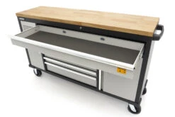 HBM Gereedschapswagen Met Houten Werkblad - 168 Cm - Grijs 22 HBM Gereedschapswagen Met Houten Werkblad - 168 Cm - Grijs -Werkplaats Gereedschap Serie hbm 524 5.jpg 1200x600 d4cd6ebc88