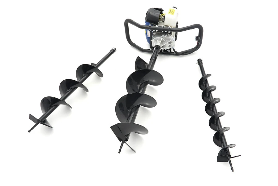 HBM 58 Cc Professionele Grondboor Met Benzine Motor - Inclusief 3 Boren 100 / 150 / 200 Mm. 3 HBM 58 Cc Professionele Grondboor Met Benzine Motor - Inclusief 3 Boren 100 / 150 / 200 Mm. - Afbeelding 3