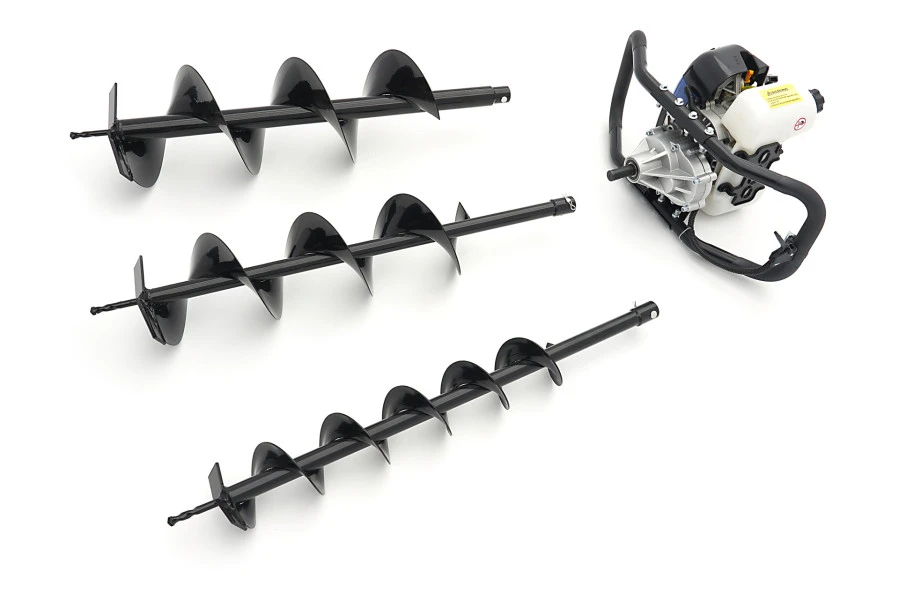 HBM 58 Cc Professionele Grondboor Met Benzine Motor - Inclusief 3 Boren 100 / 150 / 200 Mm. 2 HBM 58 Cc Professionele Grondboor Met Benzine Motor - Inclusief 3 Boren 100 / 150 / 200 Mm. - Afbeelding 2