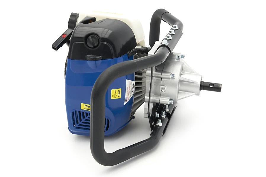 HBM 58 Cc Professionele Grondboor Met Benzine Motor - Inclusief 3 Boren 100 / 150 / 200 Mm. 9 HBM 58 Cc Professionele Grondboor Met Benzine Motor - Inclusief 3 Boren 100 / 150 / 200 Mm. - Afbeelding 9