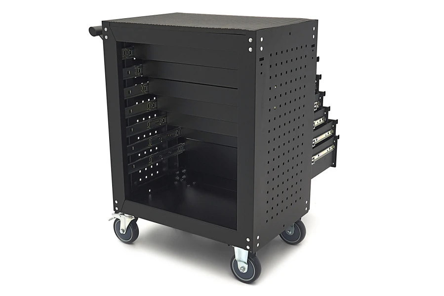 HBM Gereedschapswagen Met 7 Laden - 68 Cm - Zwart 8 HBM Gereedschapswagen Met 7 Laden - 68 Cm - Zwart - Afbeelding 8