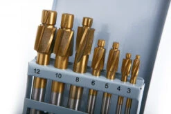 HBM 7 Delige HSS - Tin Gecoate Inbus Verzinkfrezenset