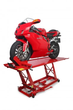 HBM 300 Motorheftafel Hydraulisch Met Luxe Voorwielklem - Rood -Werkplaats Gereedschap Serie hbm p 0323.jpg 1200x600 14f5bebc88