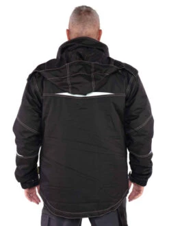 Caton Werkjas Zwart -Werkplaats Gereedschap Serie storvik werkjas parka zwart caton achter.jpg 1200x600 f811eebc88